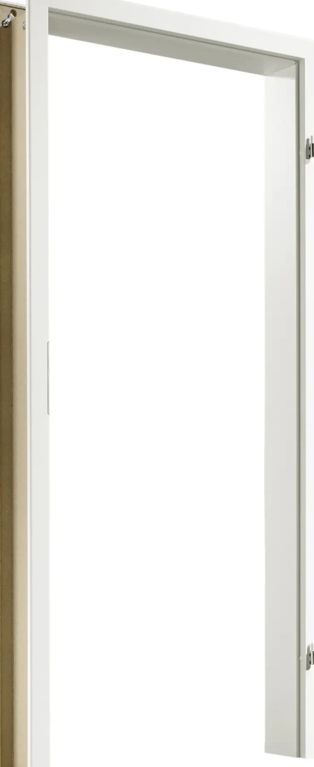 Borne Zarge CPL weiß 61 cm DIN rechts