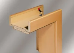 Borne Zarge Dekor Buche 86 cm DIN links