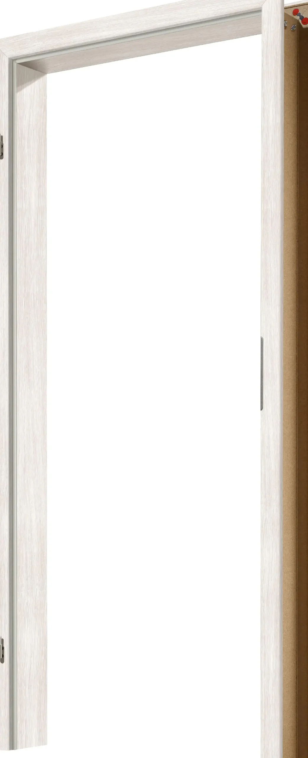 Borne Zarge Dekor Pinie weiß 73,5 cm DIN links