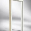 Borne Zarge Dekor weiss 98,5 cm DIN rechts