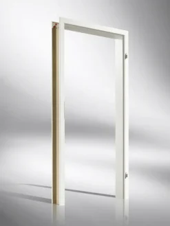 Borne Zarge Dekor weiss 98,5 cm DIN rechts