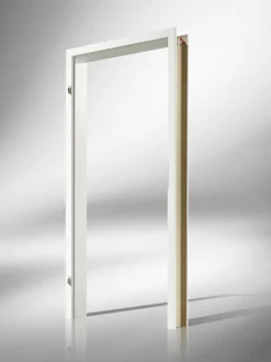 Borne Zarge Dekor weiss 98,5 cm DIN links