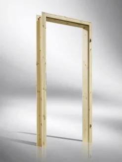 Borne Zarge Kiefer roh 86 cm DIN rechts profiliert