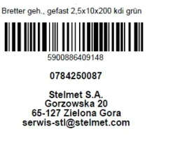 Brett Kiefer gehobelt gefast 200 x 10 cm 25 mm kesseldruckimprägniert
