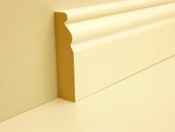 B.S. Bauprogramm Altbausockel 250 cm 70 x 18 mm weiß