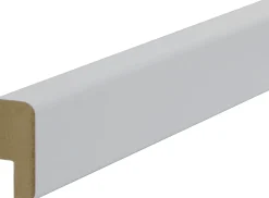 B.S. Bauprogramm Bilder-Falzleiste 250 cm 40 x 18 mm weiß