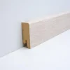 B.S. Bauprogramm Clip-Sockelleiste 250 cm 50 x 18 mm Eiche crema