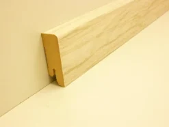 B.S. Bauprogramm Clip-Sockelleiste 250 cm 50 x 18 mm Esche grau