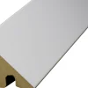 B.S. Bauprogramm Deckenabschlußleiste 260 cm 36 x 36 mm Weiß hochglanz
