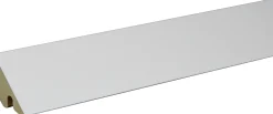 B.S. Bauprogramm Deckenabschlußleiste 260 cm 36 x 36 mm Weiß hochglanz