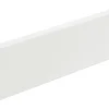 B.S. Bauprogramm Deckleiste modern 260 cm 35 x 8 mm Weiß hochglanz