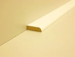 B.S. Bauprogramm Decksockelleiste 260 cm 25 x 6 mm Eiche brilliantweiß