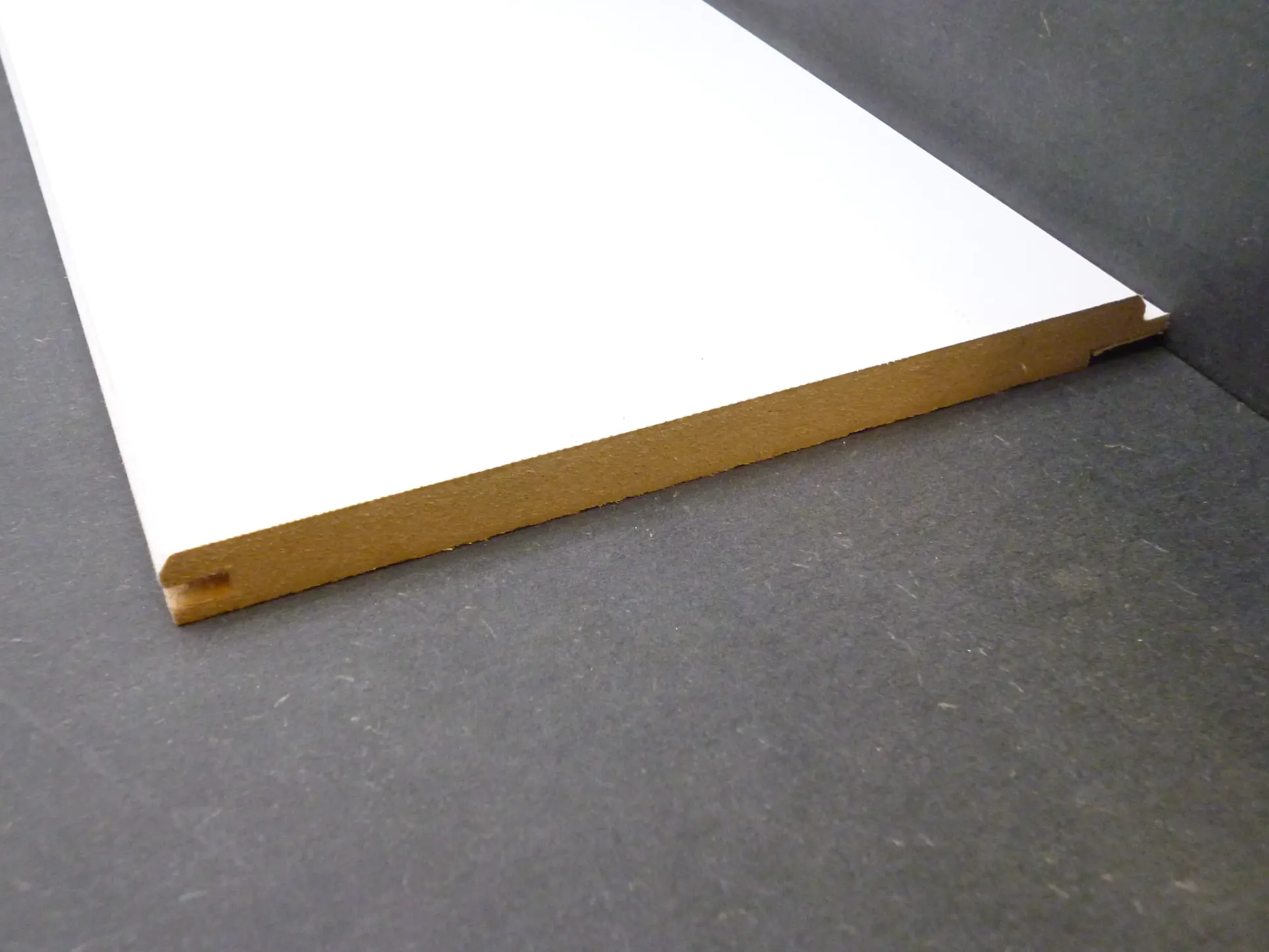 B.S. Bauprogramm Design System Paneele 260 x 16 cm, 12 mm, Eiche brilliantweiß