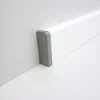 B.S. Bauprogramm Endstück für Sockelleiste 18 x 50 mm silber links