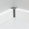B.S. Bauprogramm Innenecke für Sockelleiste 18 x 50 mm silber