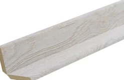 B.S. Bauprogramm Knickwinkelleiste 260 cm 28 x 28 mm Nordic weiß