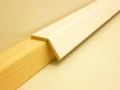 B.S. Bauprogramm Knickwinkelleiste 260 cm 28 x 28 mm Nordic weiß