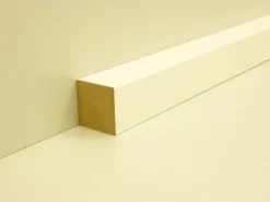 B.S. Bauprogramm Quadratleiste 200 cm 25 x 25 mm weiß