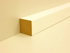 B.S. Bauprogramm Quadratleiste 200 cm 30 x 30 mm weiß