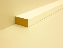 B.S. Bauprogramm Rechteckleiste 200 cm 20 x 40 mm weiß