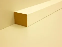 B.S. Bauprogramm Rechteckleiste 200 cm 30 x 40 mm weiß