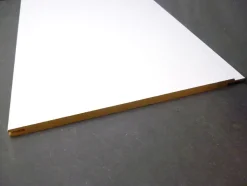 B.S. Bauprogramm Roundlinepaneele 260 x 25 cm, 10 mm, Eiche brilliantweiß