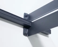 Canopia Vordach Nancy 301 x 94 cm anthrazit