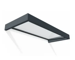 Canopia Vordach Sophia 2150 Grau Alu 215 x 95 cm