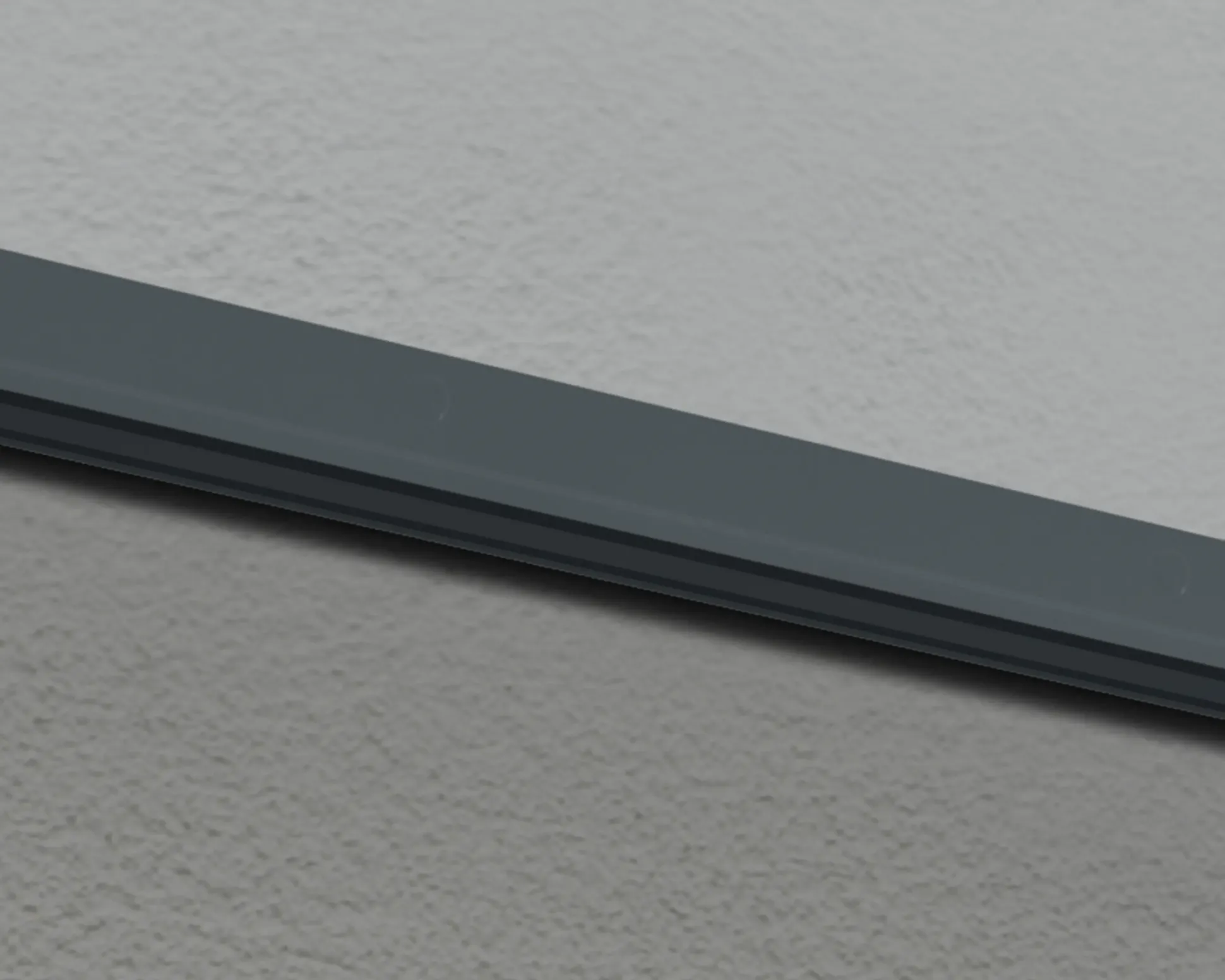 Canopia Vordach Sophia 2150 Grau Alu 215 x 95 cm