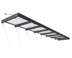Canopia Vordach Sophia XL 8000 Grau Alu 750 x 140 cm