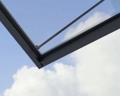Canopia Vordach Sophia XL 2000 Grau Alu 192 x 140 cm