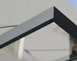 Canopia Vordach Sophia XL 2000 Grau Alu 192 x 140 cm