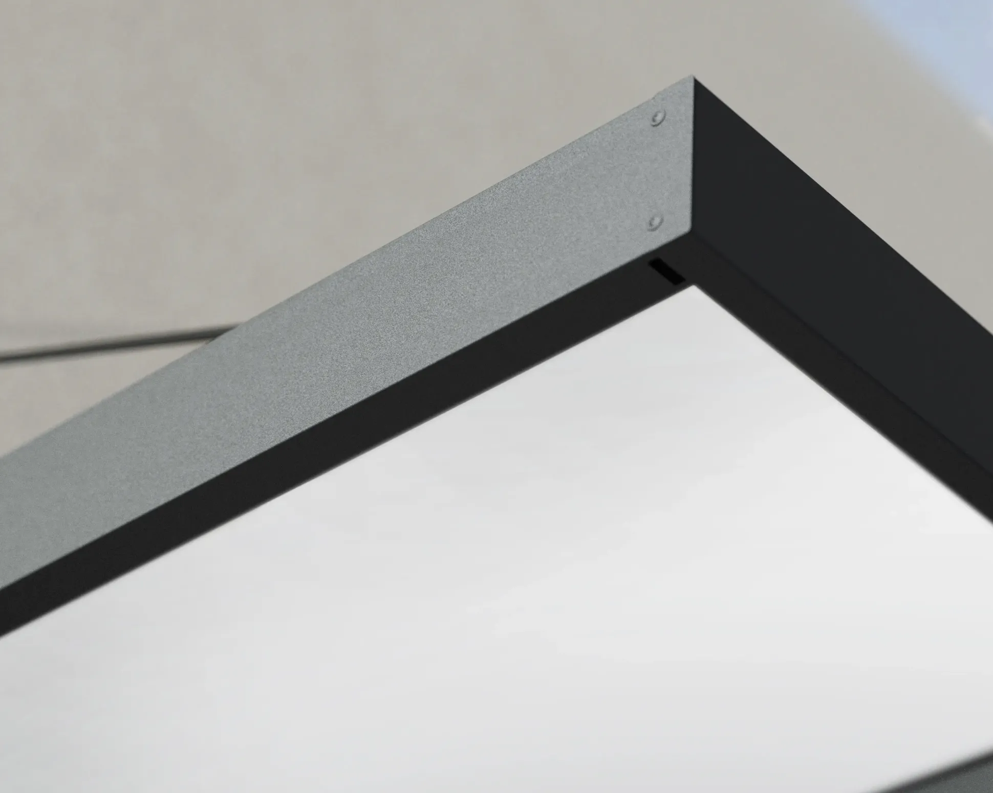 Canopia Vordach Sophia XL 2000 Grau Alu 192 x 140 cm