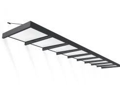 Canopia Vordach Sophia XL 9000 Grau Alu 845 x 140 cm