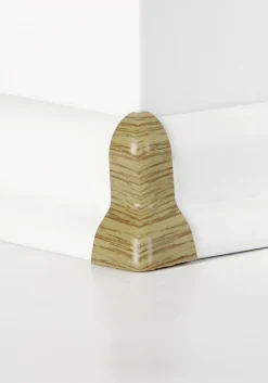 Classen Außenecke für FUXX-Laminatleiste foliert 20 x 40 mm eiche Holzpore