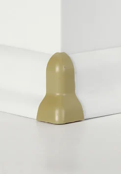 Classen Außenecke für FUXX-Leiste foliert 2 x 4 cm eiche hell/schneekiefer