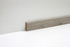 Classen Clip-Fußleiste 240 cm 58 x 19 mm Eiche Ivory grau
