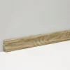 Classen Clip-Fußleiste 240 cm 40 x 20 mm Eiche sägerau