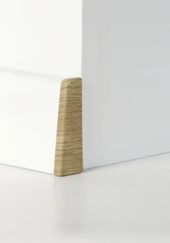 Classen Endkappen für Clip-Leiste foliert 19 x 58 mm eiche hell Holzpore