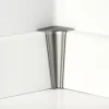 Classen Innenecke für Clip-Laminatleiste foliert 19 x 58 mm chrom