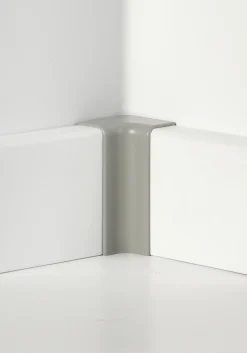 Classen Innenecke für FUXX-Laminatleiste foliert 65 x 18 mm steingrau