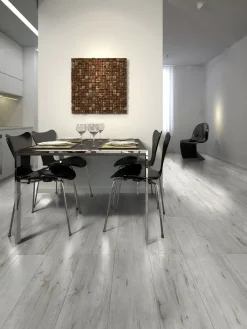 Classen Laminat 7 mm 4V 128,6 x 19,4 cm 7 mm Eiche grau rustikal