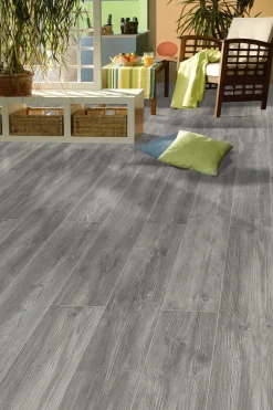 Classen Laminat 7 mm 4V 128,6 x 19,4 cm 7 mm Kiefer grau