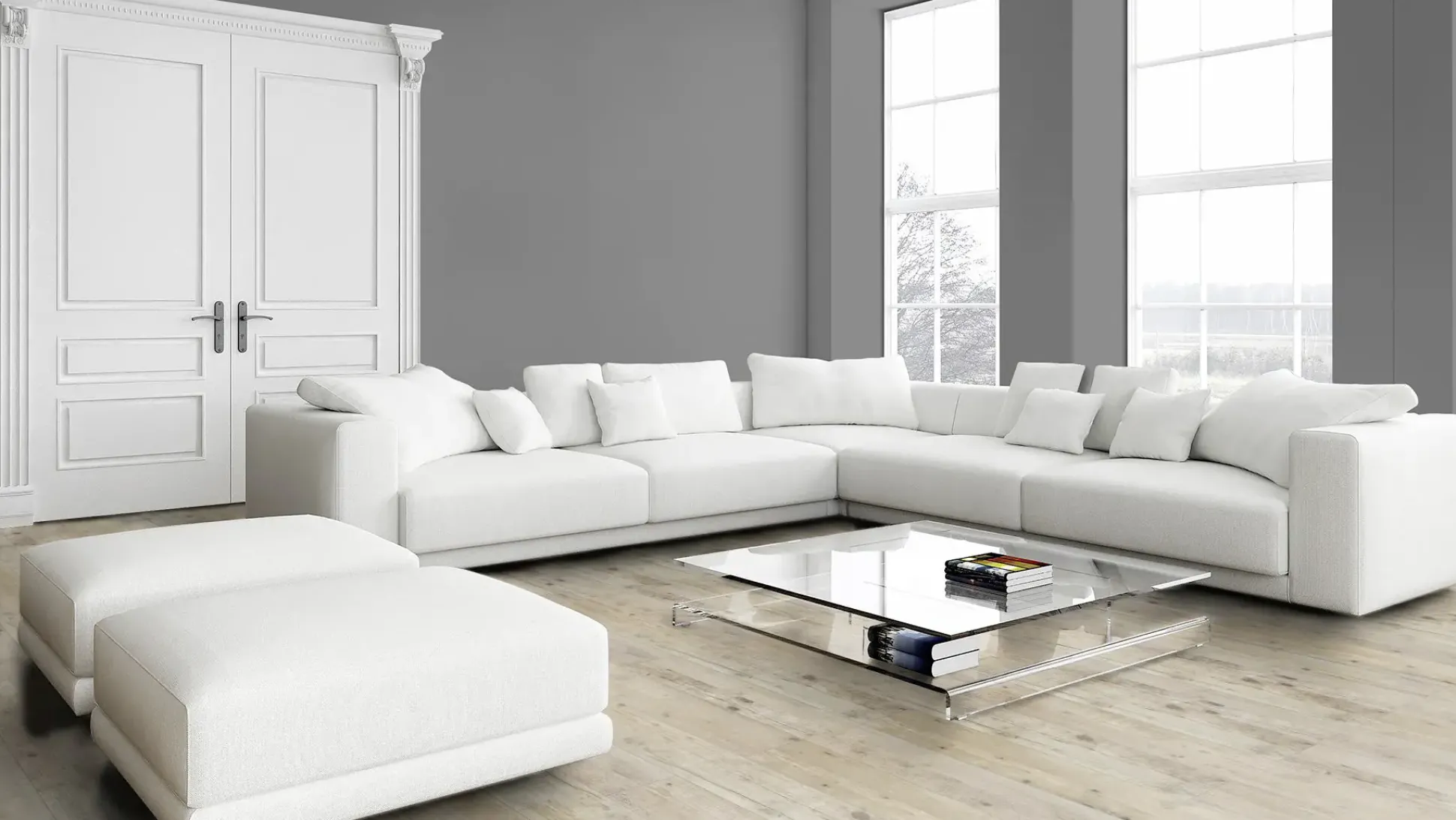 Classen Laminat 7 mm 4V 128,6 x 19,4 cm 7 mm Kiefer beige