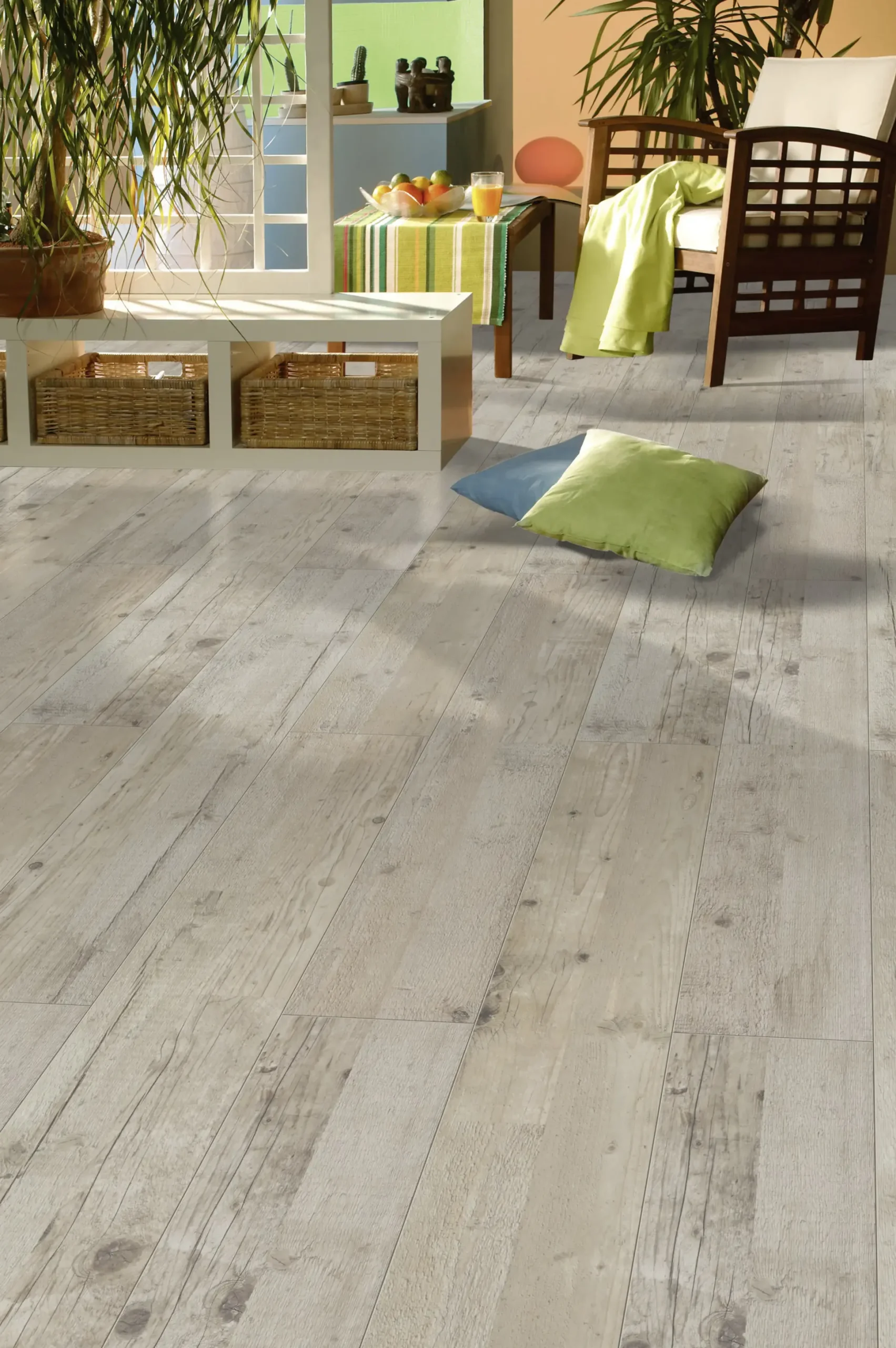 Classen Laminat 7 mm 4V 128,6 x 19,4 cm 7 mm Kiefer beige