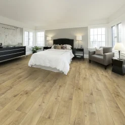 Classen Laminat Megaloc Aquaprotect 128,5 x 19,2 cm 8 mm Oak light natural