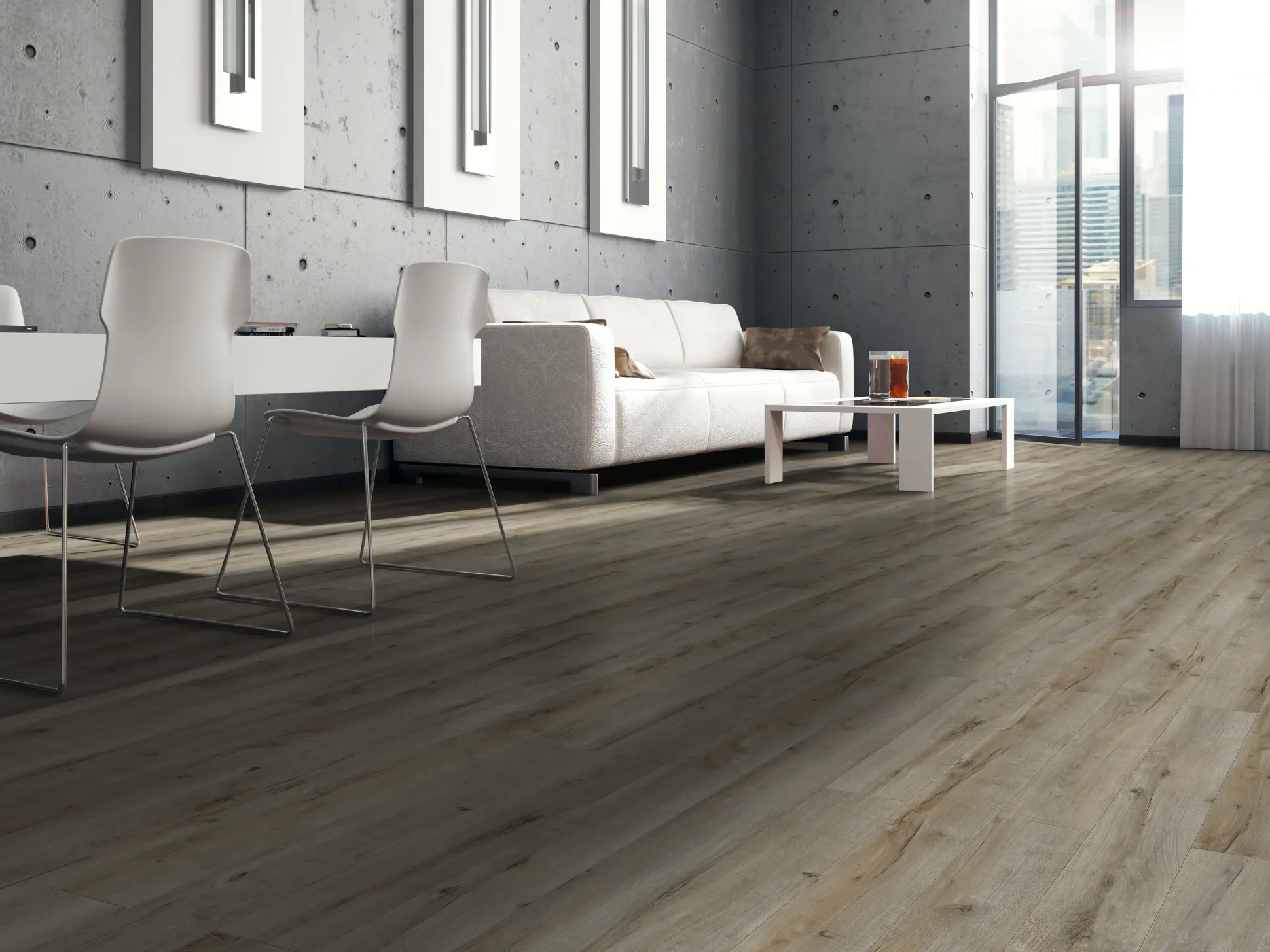 Classen Laminat Megaloc Aquaprotect 128,5 x 19,2 cm 8 mm Oak beige