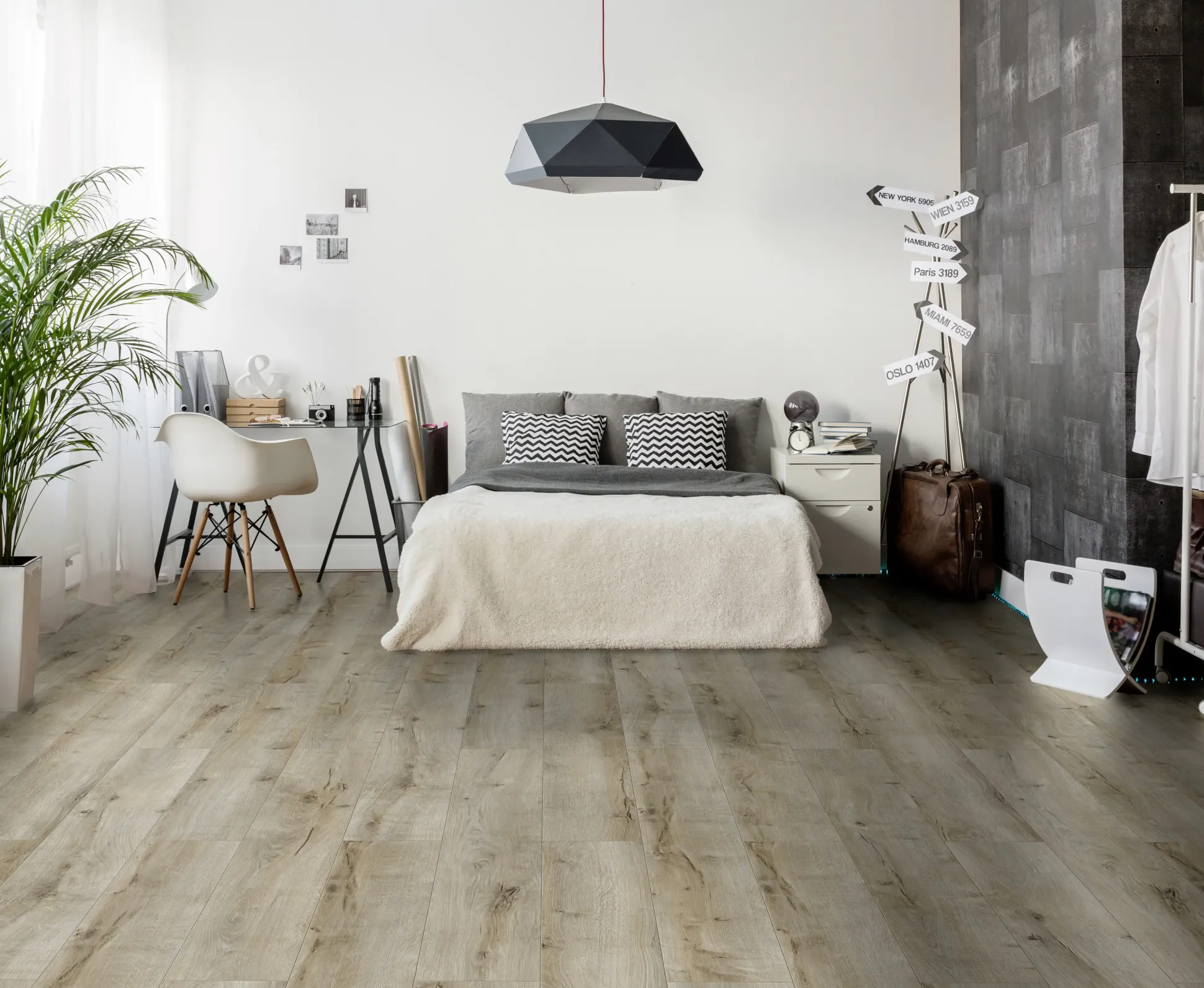 Classen Laminat Megaloc Aquaprotect 128,5 x 19,2 cm 8 mm Oak beige