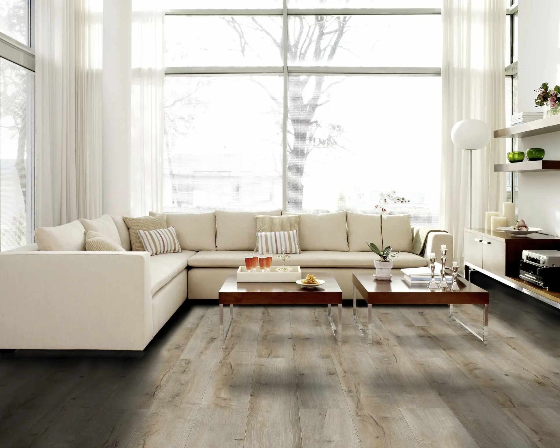 Classen Laminat Megaloc Aquaprotect 128,5 x 19,2 cm 8 mm Oak beige