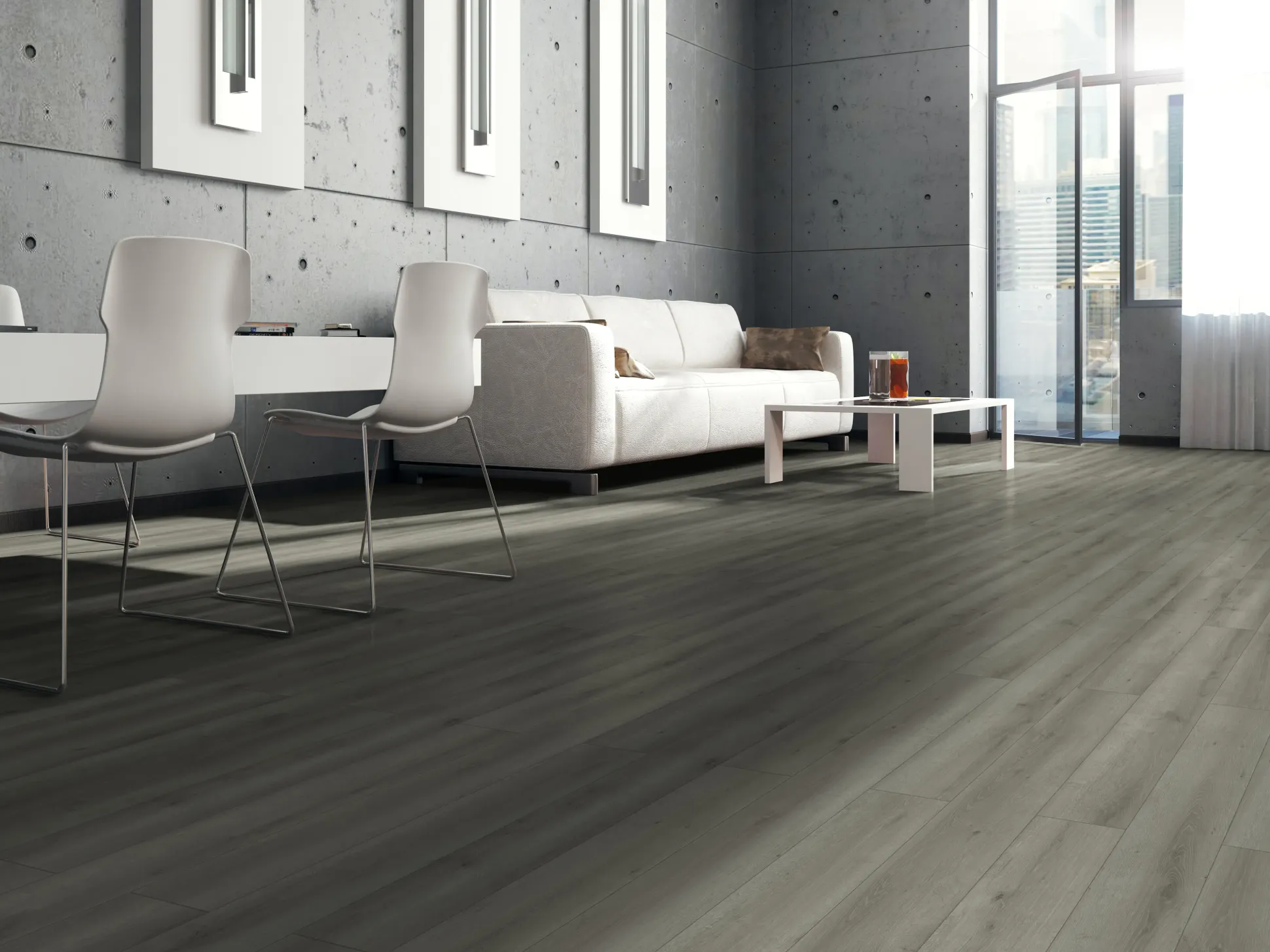 Classen Laminat Megaloc Aquaprotect Oak grey brown